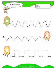 Çizgi Çalışma Sayfaları